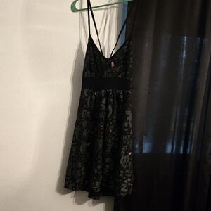 Fox Black Graphic Print Tank Top